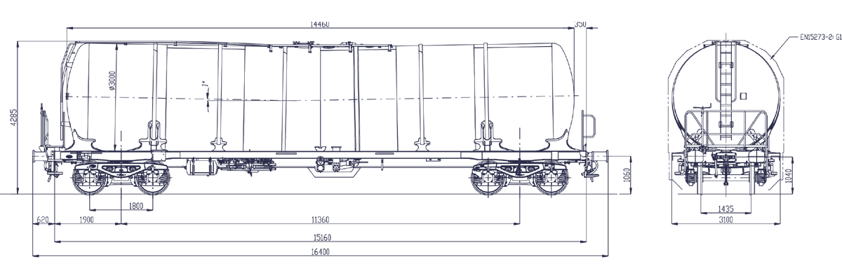 Cisternový vůz Zacns 98